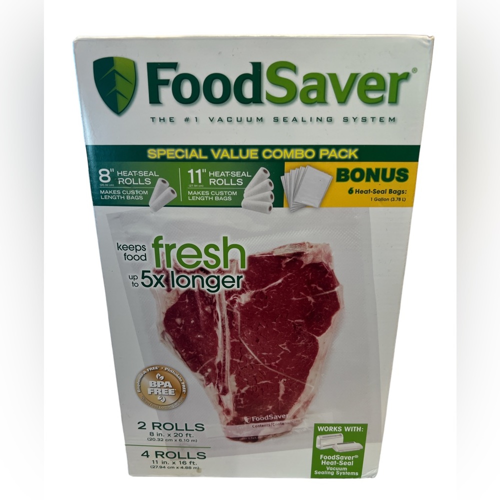Food Saver Heat Seal Rolls